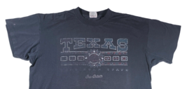 Vintage 80&#39;s San Antonio, Texas &quot;Lone Star State&quot; Blue Navajo, XL T-Shirt - £22.76 GBP