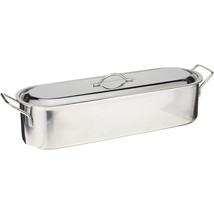Norpro Stainless Steel Fish Poacher, 18in x 4.5in, As Shown - £71.38 GBP