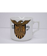 Bicentennial Coin Mug Coffee Cup w/ Medallion 3 1/2&quot; Tall - £6.25 GBP