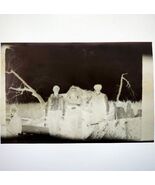 1920s Photograph Negative Original Woodsmen Lumberjacks Antique Forest C65 - $24.99