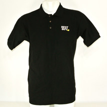 BEST BUY Electronics Store Employee Uniform Polo Shirt Black Size M Medi... - £20.05 GBP