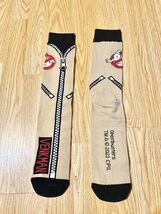 Ghostbusters Venkman Zipper Logo Graphic Print Socks Unisex Adults Size ... - $55.86 MXN