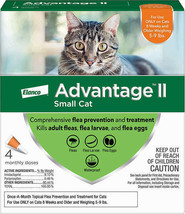 Advantage Cat Small Orange 4-Pack (Case of 4) - £87.00 GBP