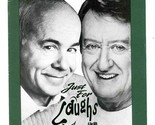 Just For Laughs Program Tim Conway Tom Poston 1994 Majestic Theatre Dall... - $11.88