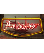 Vintage 1950s Pabst Andeker Beer Lighted Neon Advertising Sign - £326.77 GBP