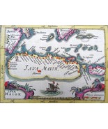 Indonesia, Java, Bali.. rare early map Bertius/Hondius, 1618, Iava Maior - $199.00