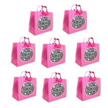 Hallmark Happy Birthday Bags, Pink 13 x 10 x 5.8 Lot of 8 Bags - £15.17 GBP