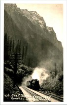 Antique Railroad Photograph Train Through Mt. Maconald Tunnel East Porta... - £11.45 GBP