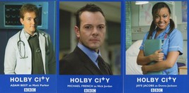 Jaye jacobs adam best michael french 3x holby city unsigned cast card s 169225 p thumb200