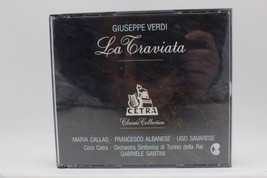 Verdi La Traviata Cetra 2 CDs Maria Callas Gabriele Santini - £15.86 GBP