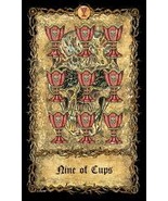 DIRECT BINDING:: 9 OF CUPS FOR WISH MANIFESTATION AND ENLIGHTENMENT - $377.77