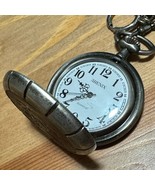 VTG Arenix American Spirit Pocket Watch Men Japan Movt Quartz Analog New... - $39.09 CAD