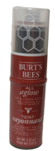 Burt&#39;s Bees All Aglow Lip &amp; Cheek Stick 1253 Dahlia Dew 0.32 oz New Sealed - $18.00