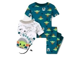 Toddler Boys&#39; 4pc Star Wars Baby Yoda  Pajama long legs short sleeve 2T ... - $23.99
