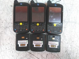 Defective Lot of 3 Zebra MC67NA-PFABAA00511 Handheld Barcode Scanners AS-IS - £55.54 GBP