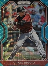 2021 Panini Prizm CRAIG BIGGIO Teal Wave Parallel SP MLB Houston Astros Card #10 - £4.63 GBP