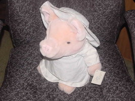 15" Eden Beatrix Potter Aunt Pettitoes Pig Plush Toy Tags Federick Warne 1989 - £77.86 GBP