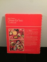 Vintage 1972 Betty Crocker's Dinner for Two Cookbook- hardcover image 2