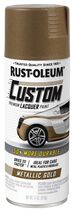 Rust-Oleum Custom Premium Lacquer Paint Metallic Gold 323352 - $15.67