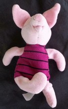 Cute Walt Disney Original Stuffed Beanie Toy – Piglet – COLLECTIBLE Disney Toy - £15.56 GBP