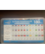 180 piece car fuse assortment 60 micro 60 mini 60 standard fuse puller - €11,82 EUR