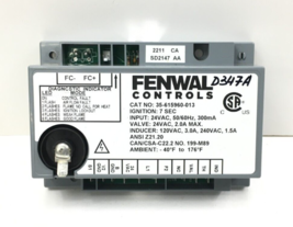 FENWAL 35-615960-013 Automatic Ignition System Control Module 7 sec used... - £85.21 GBP