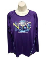 2018 United Airlines NYC Half NYRR New York Road Runners Womens Purple XL Jersey - £15.46 GBP