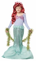 Little Mermaid Dress Up Play Child Medium 8 - 10 Halloween Costume - £31.74 GBP