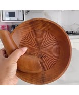 Indonesia D 20 cm Rare Bornean Ironwood Mortar and Pestle, Mortier et Pilon - $2,375.85 MXN