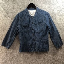 Ann Taylor Loft Denim Shirt Size 8 Button Up - $9.60