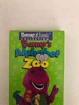 Ship N 24HR-ORIGINAL Barneys Alphabet Zoo(VHS,1994)TESTED-RARE Vintage Collectib - £26.09 GBP