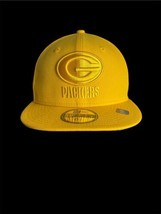 Green Bay Packers New Era Color Pack 59FIFTY Fitted Hat - Yellow Size 6 7/8 - €25,70 EUR