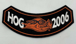 Harley Davidson HOG Patch 2006 Cloth Embroidered H.O.G. Owners Group 20-... - £7.41 GBP