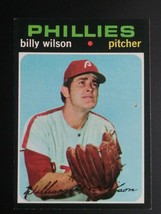 1971 Topps #192 Billy Wilson Philadelphia Phillies Baseball Card NM - £10.17 GBP