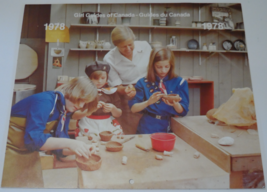Girl Guides Of Canada Vintage 1978 Calendar Very Good Condition Guides D... - $19.77