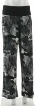 Women with Control Womens Como Jersey Printed Control Pants Black Multi S - £7.49 GBP