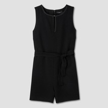 Victoria Beckham x Target, Women&#39;s Black Tie-Waist Romper, Size Medium - $55.50