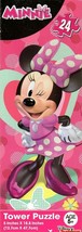 Cardinal Disney Minnie Mouse - 24 Piece Tower Jigsaw Puzzle - v2 - £7.92 GBP