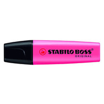 Stabilo Boss Original Highlighter Pen (Box of 10) - Pink - £38.75 GBP