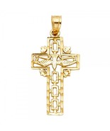 14K Yellow Gold Holy Spirit Dove Cross - $323.83 CAD
