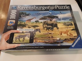 Ravensburger &quot;Animals Of Africa&quot; 1000 piece Jigsaw Puzzle 2012 Brand New - £22.47 GBP