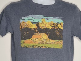 Mountain Khakis MK Jackson Hole Wyoming Farm Barn T Shirt Small Organic ... - £11.84 GBP