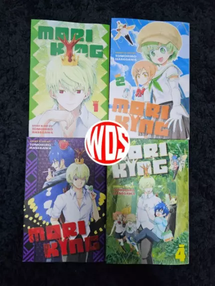 New Mori King Manga Tomohiro Hasegawa vol. 1-4 English Comic Book FREE SHIP USA - £111.86 GBP