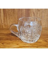 Vintage Cut Glass Punch Cups Set of 4 Etched Glass - $37.40