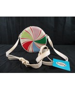 Mad Love Crossbody Bag Purse Pinwheel Multicolored Peppermint New! - £11.87 GBP