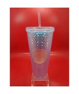 Starbucks Platinum Diamond Studded Tumbler 2019 Holiday Venti 24 Oz NEW - $24.64 CAD