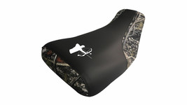 Fits Honda Foreman 400 450 Seat Cover With Logo Camo Side Black Top #TG20186869 - $31.90