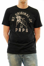 PRPS Hommes T-Shirt Manche Courte Noir Taille S E65S121BLK  - £55.63 GBP