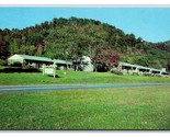 Boundary Tree Motor Court Motel Cherokee North Carolina UNP Chrome Postc... - $2.92