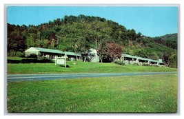 Boundary Tree Motor Court Motel Cherokee North Carolina UNP Chrome Postcard M18 - £2.31 GBP